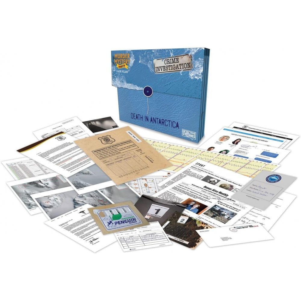 Murder Mystery Case Files - Death in Antartica