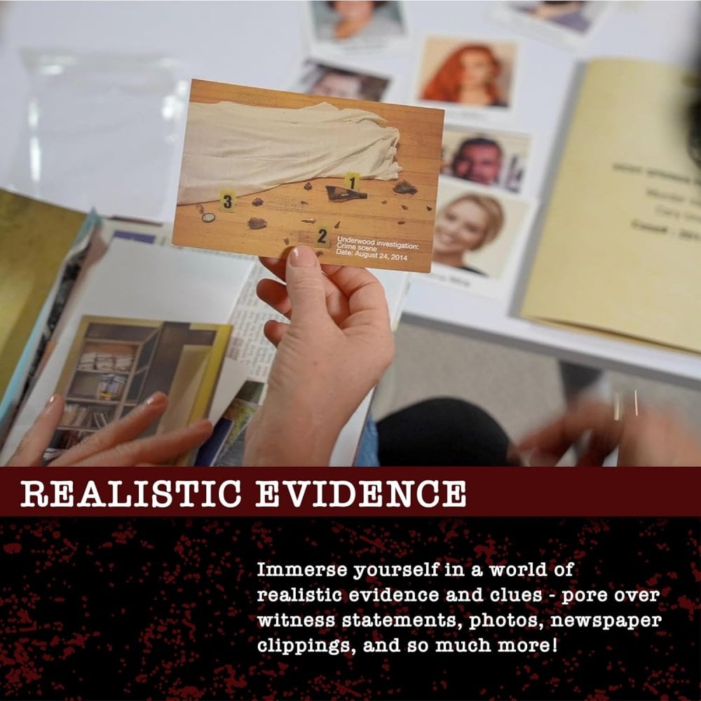 Murder Mystery Case Files - Underwood Cellars