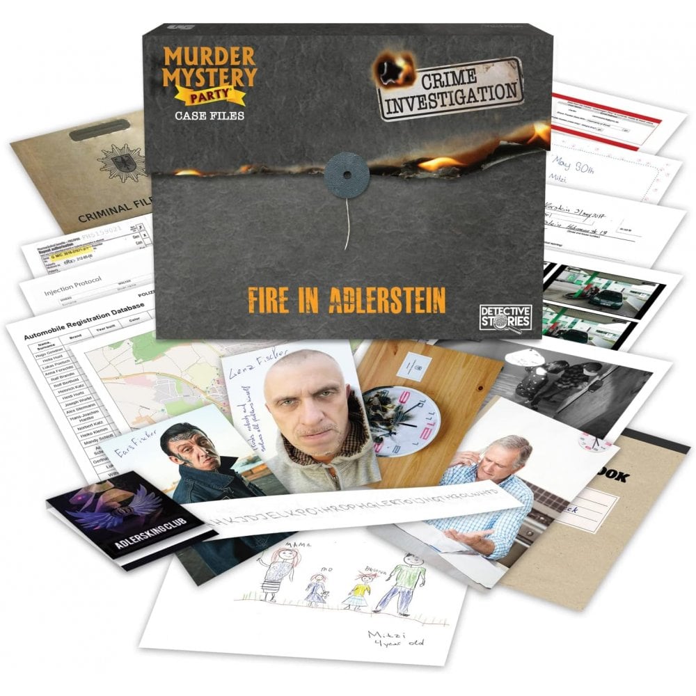 Murder Mystery Case files - Fire in Adlerstein
