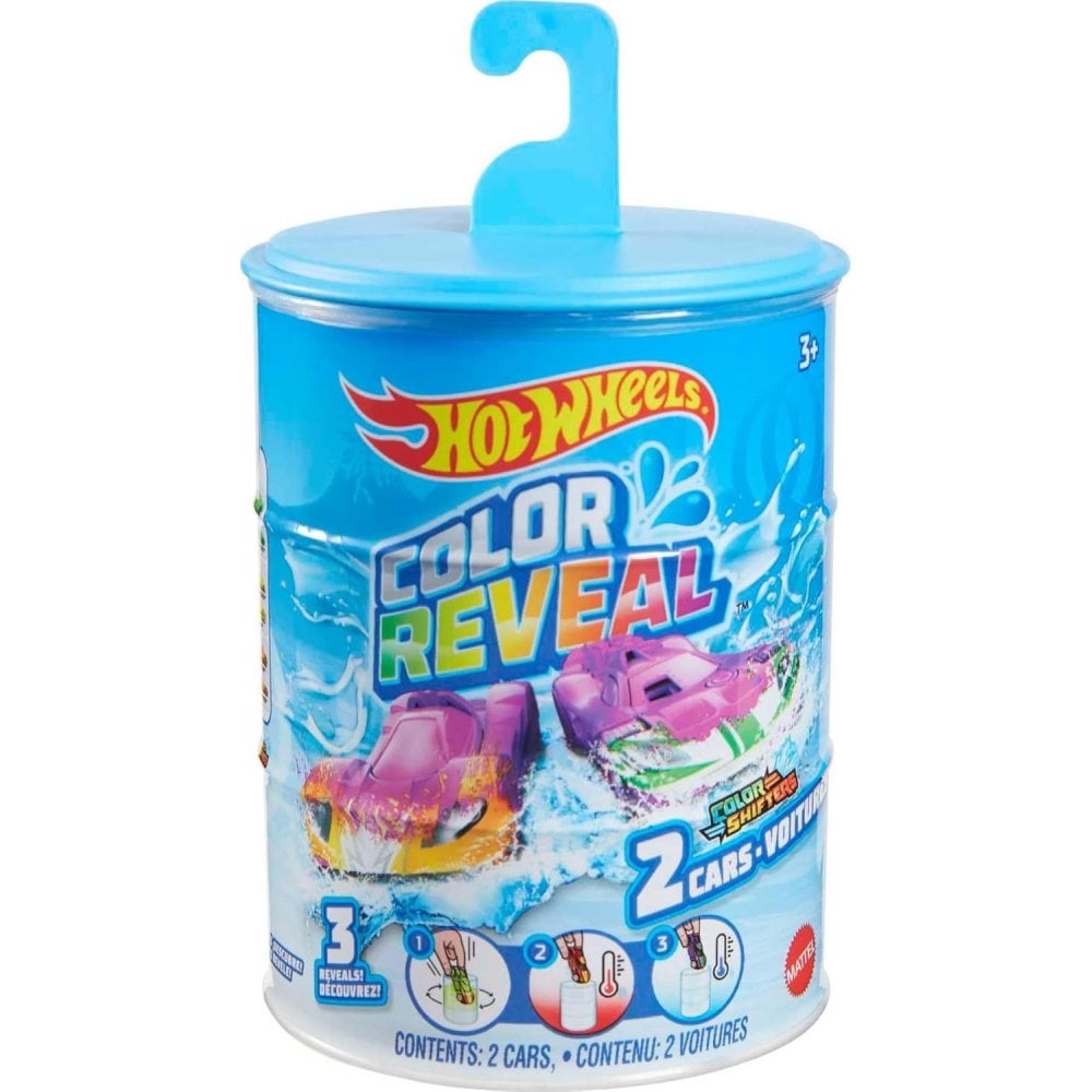 Hot Wheels Colour Reveal 2Pk Assortment (CDU)