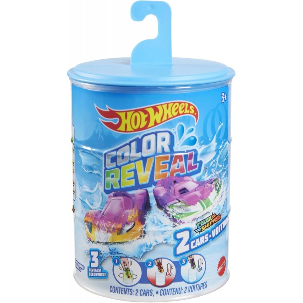 Hot Wheels Colour Reveal 2Pk Assortment (CDU)