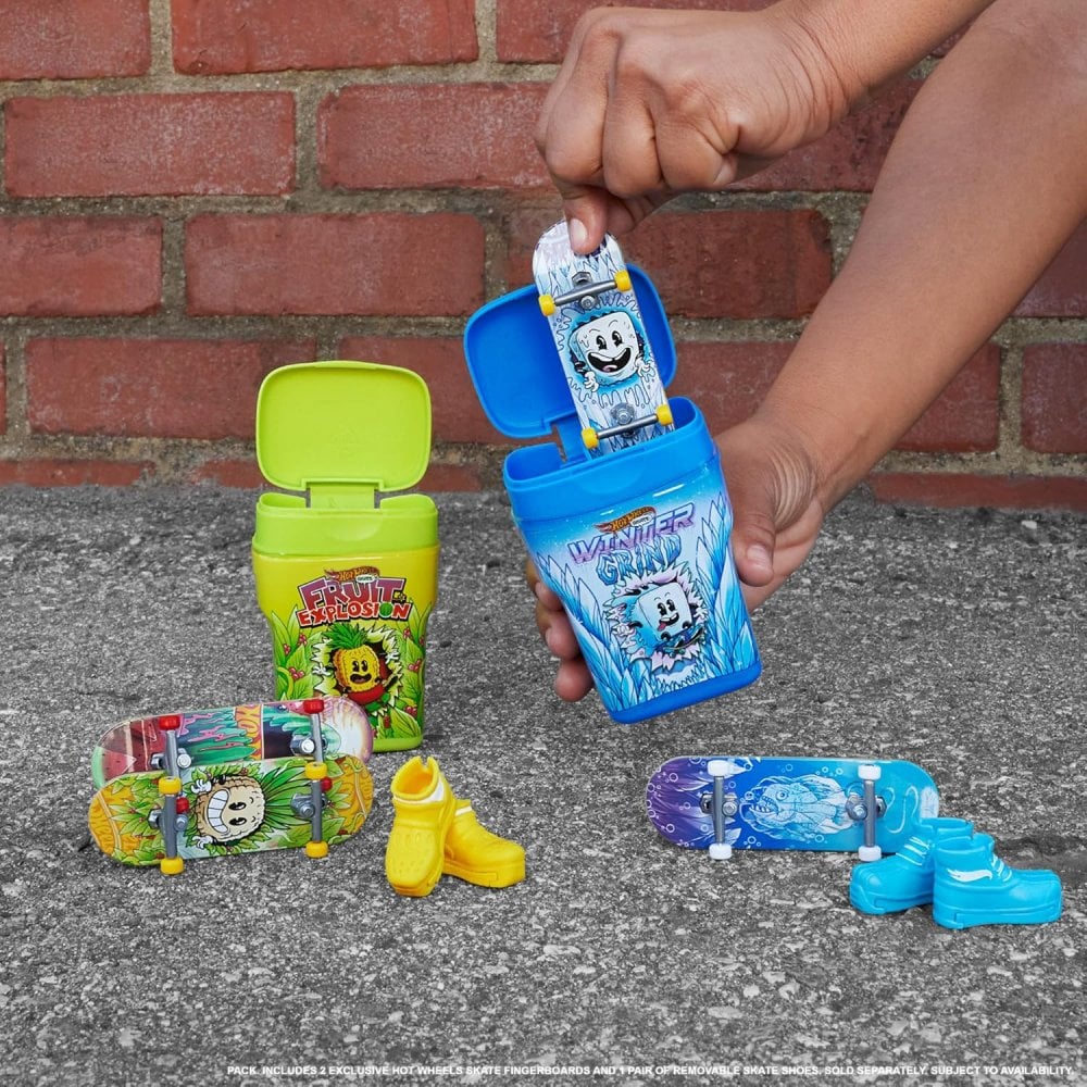 Hot Wheels Skate -  Gum Container 2-Pack Asst