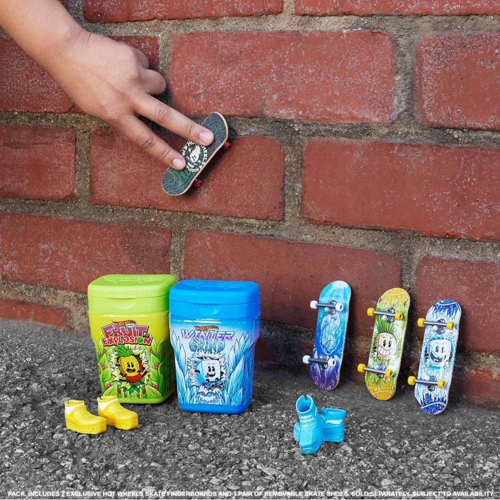 Hot Wheels Skate -  Gum Container 2-Pack Asst