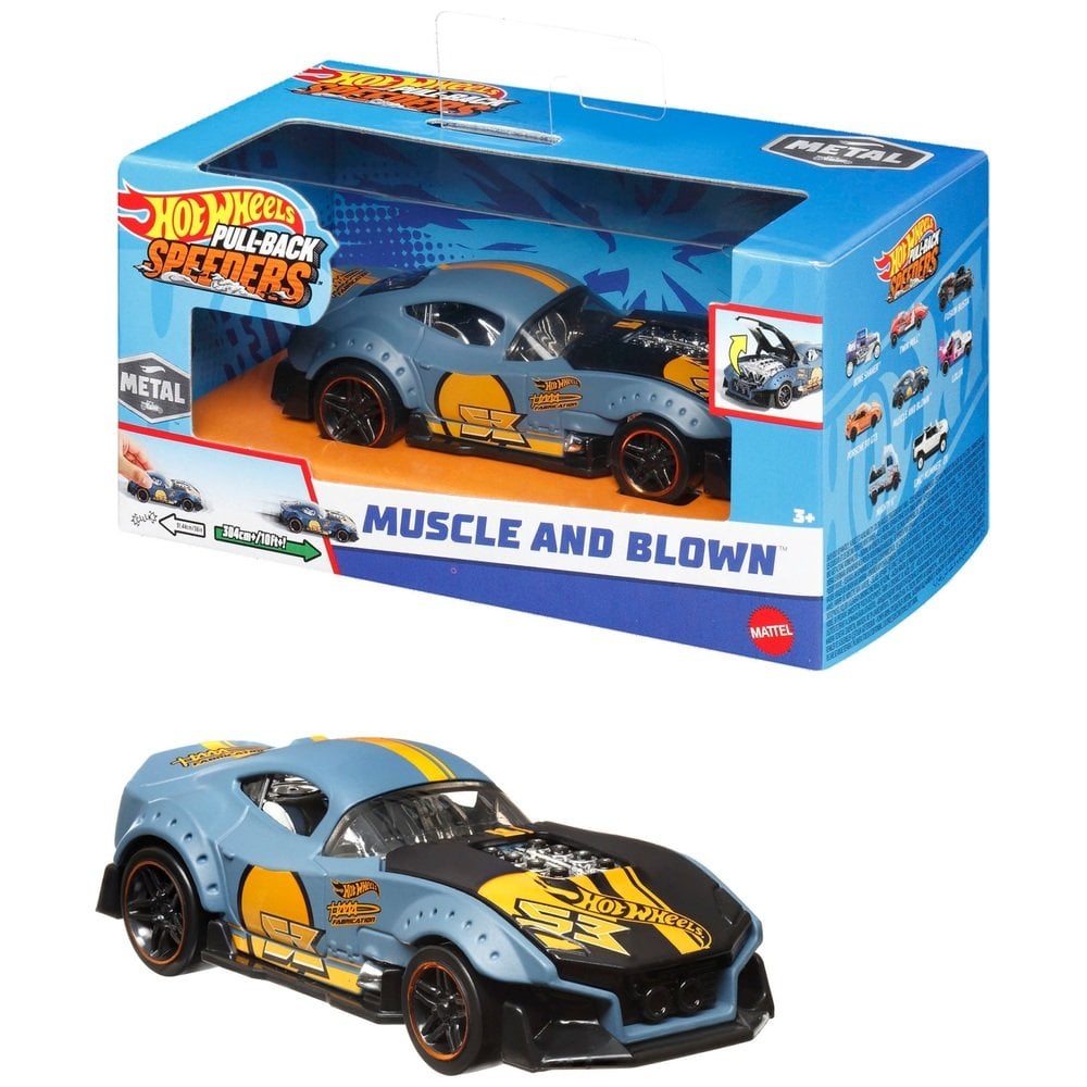 Hot Wheels Pull-Back Speeders Asst