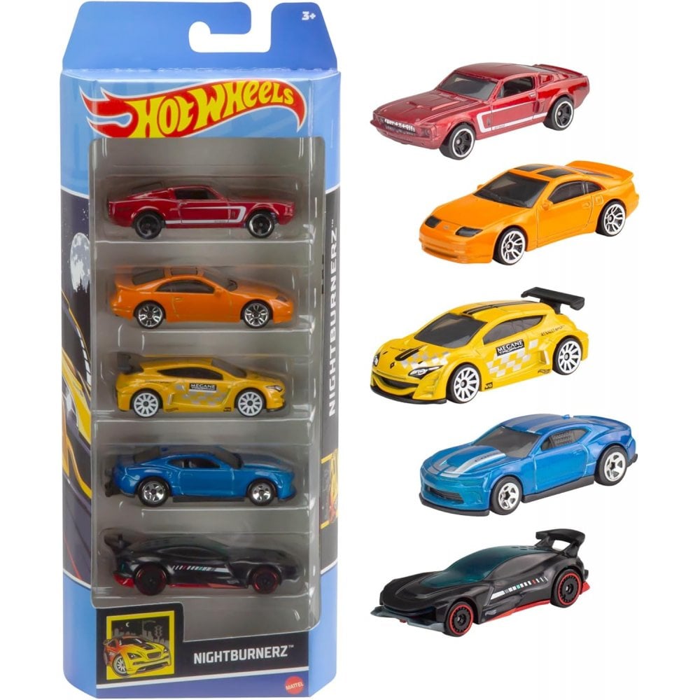 Set of 5 Toy Cars, Assorted Styles