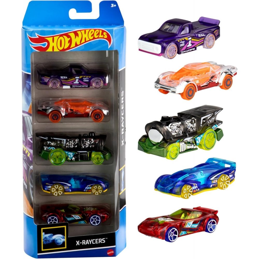 Set of 5 Toy Cars, Assorted Styles