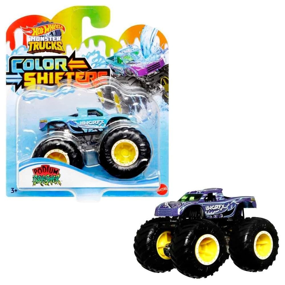 HW Monster Trucks Colour Shiffter 1:64 Asst