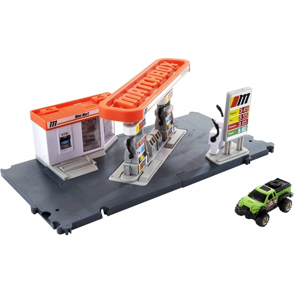 Matchbox  Action Drivers Fuel Station  Playset