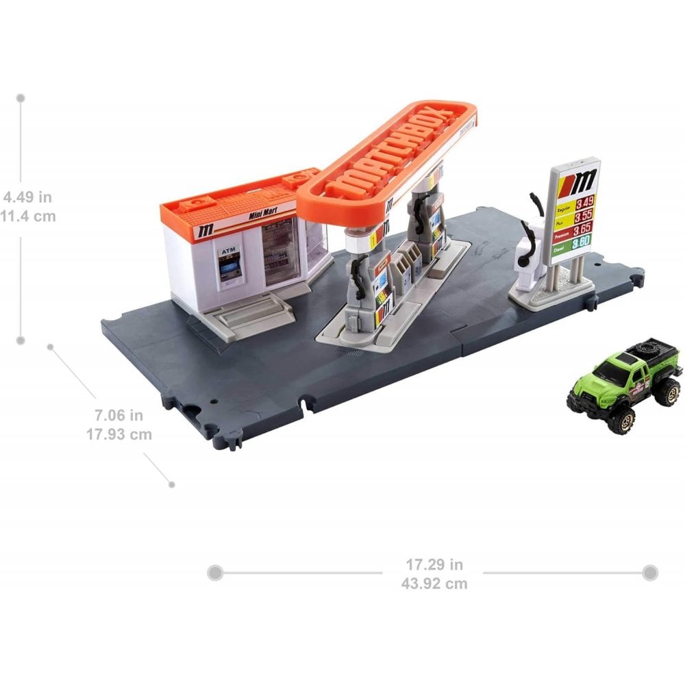 Matchbox  Action Drivers Fuel Station  Playset