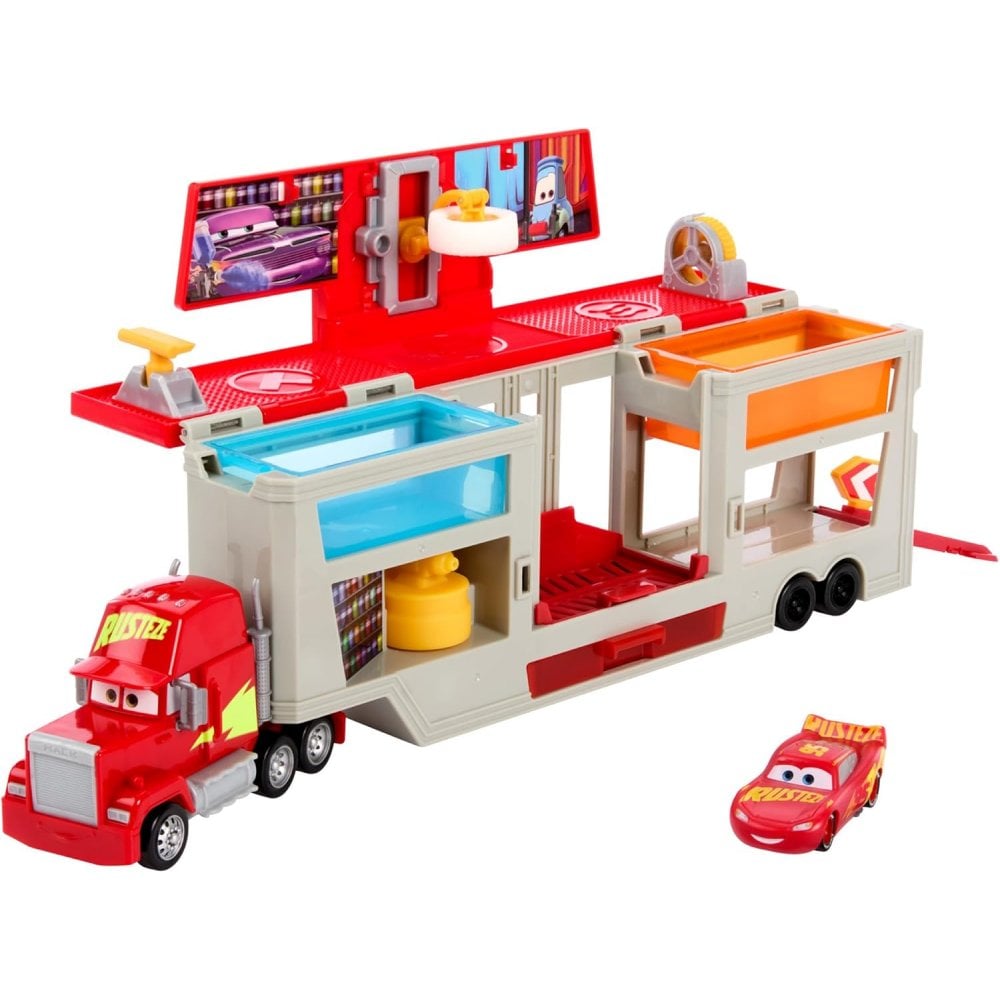 Disney And Pixar Color Changers Mobile Paint Shop Mack Playset