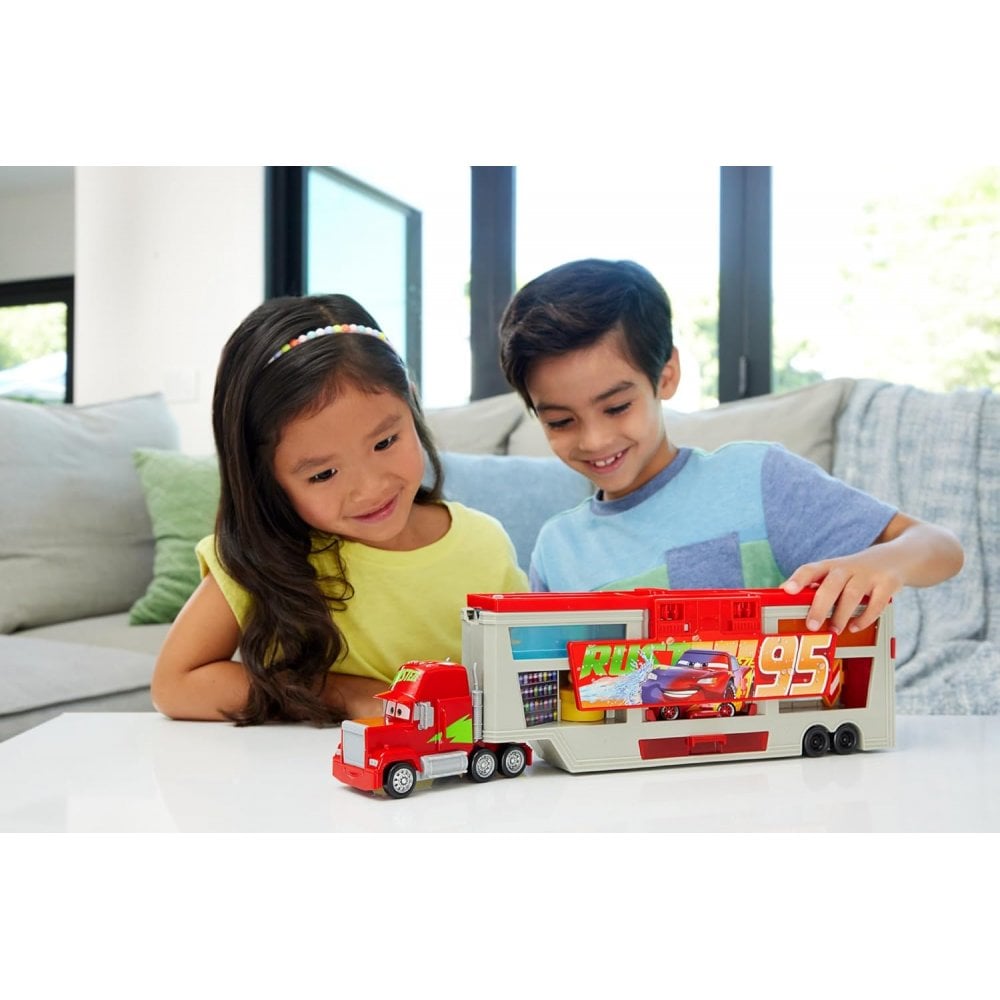 Disney And Pixar Color Changers Mobile Paint Shop Mack Playset