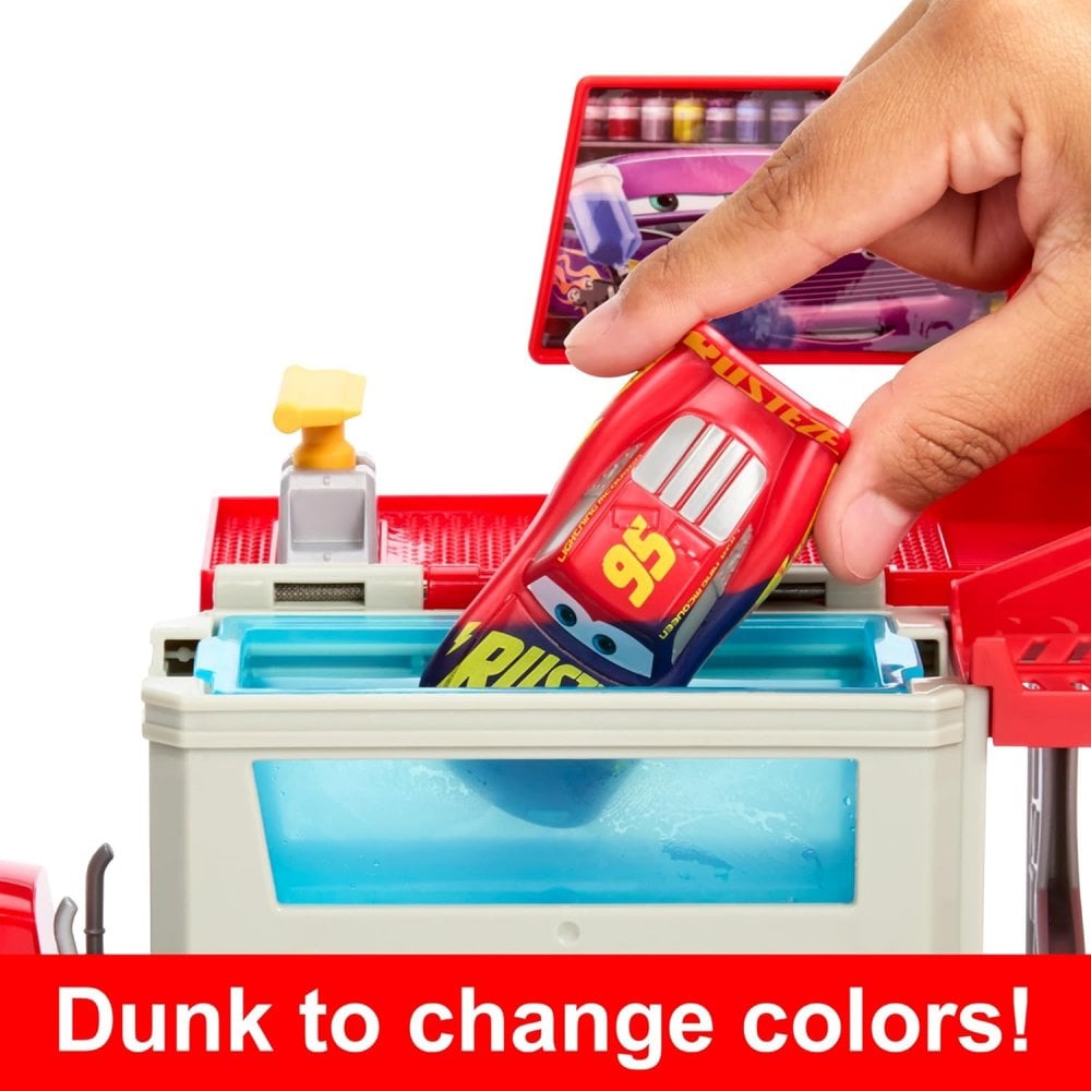 Disney And Pixar Color Changers Mobile Paint Shop Mack Playset