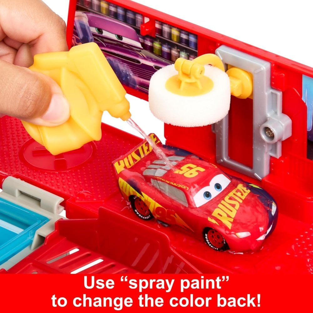 Disney And Pixar Color Changers Mobile Paint Shop Mack Playset