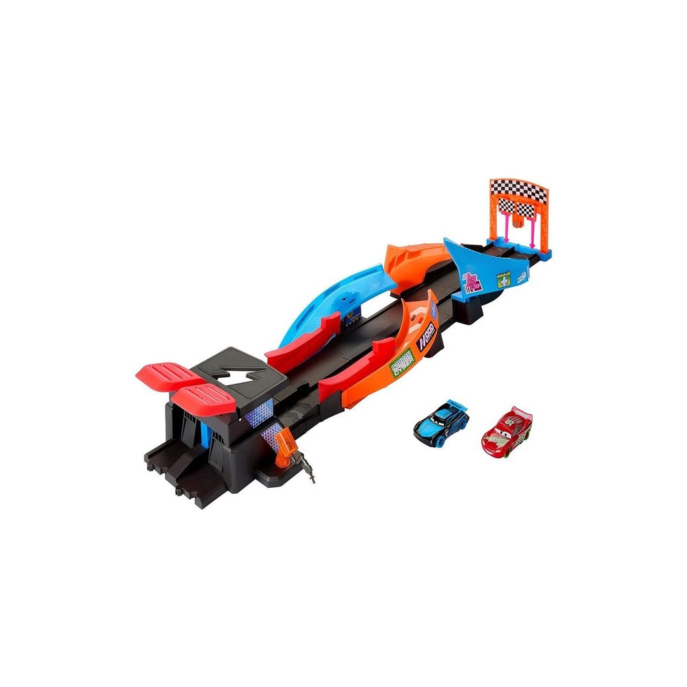 Disney Cars Night Racing Track Set