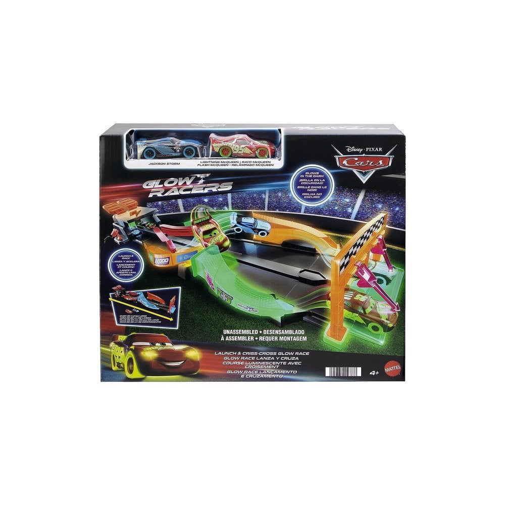 Disney Cars Night Racing Track Set