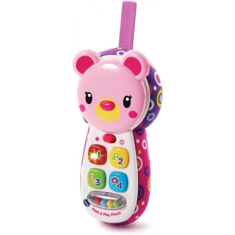 Peek & Play Phone Pink