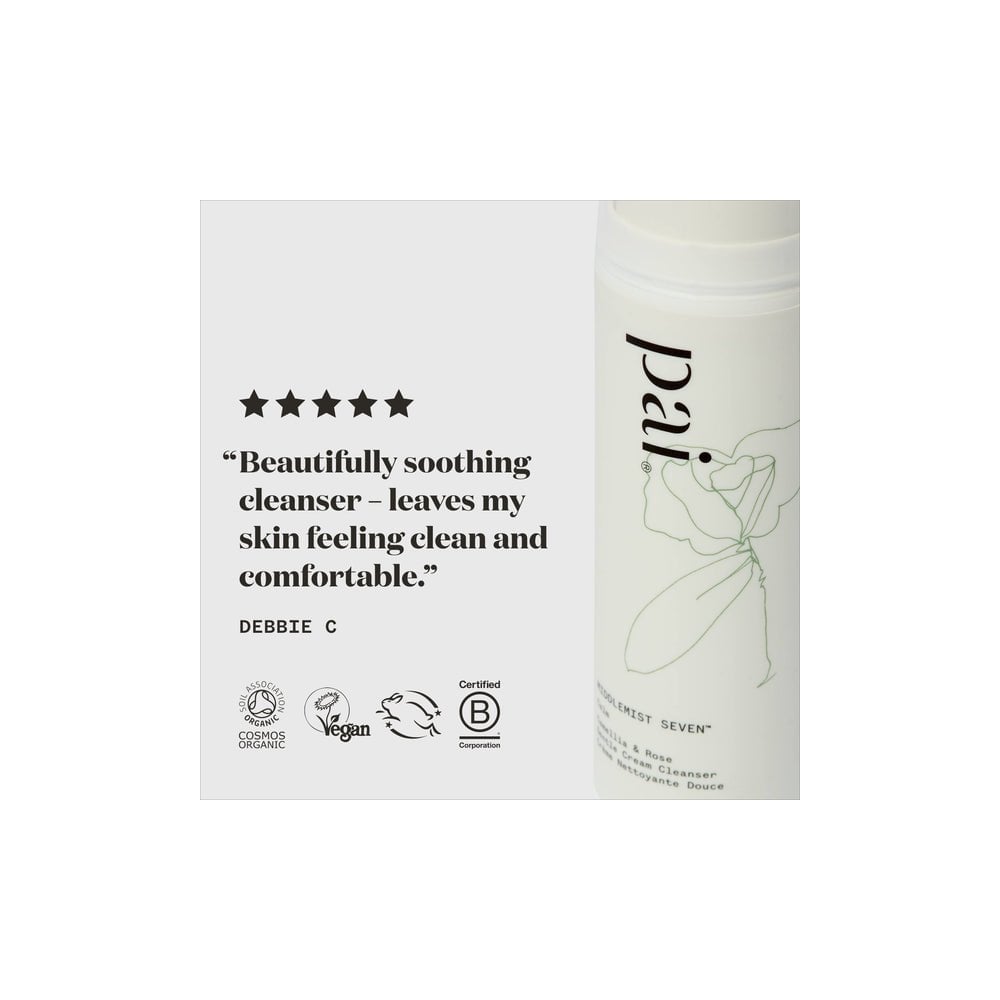 Middlemist Seven Gentle Cream Cleanser and Cloth for Sensitive Skin - 150ml