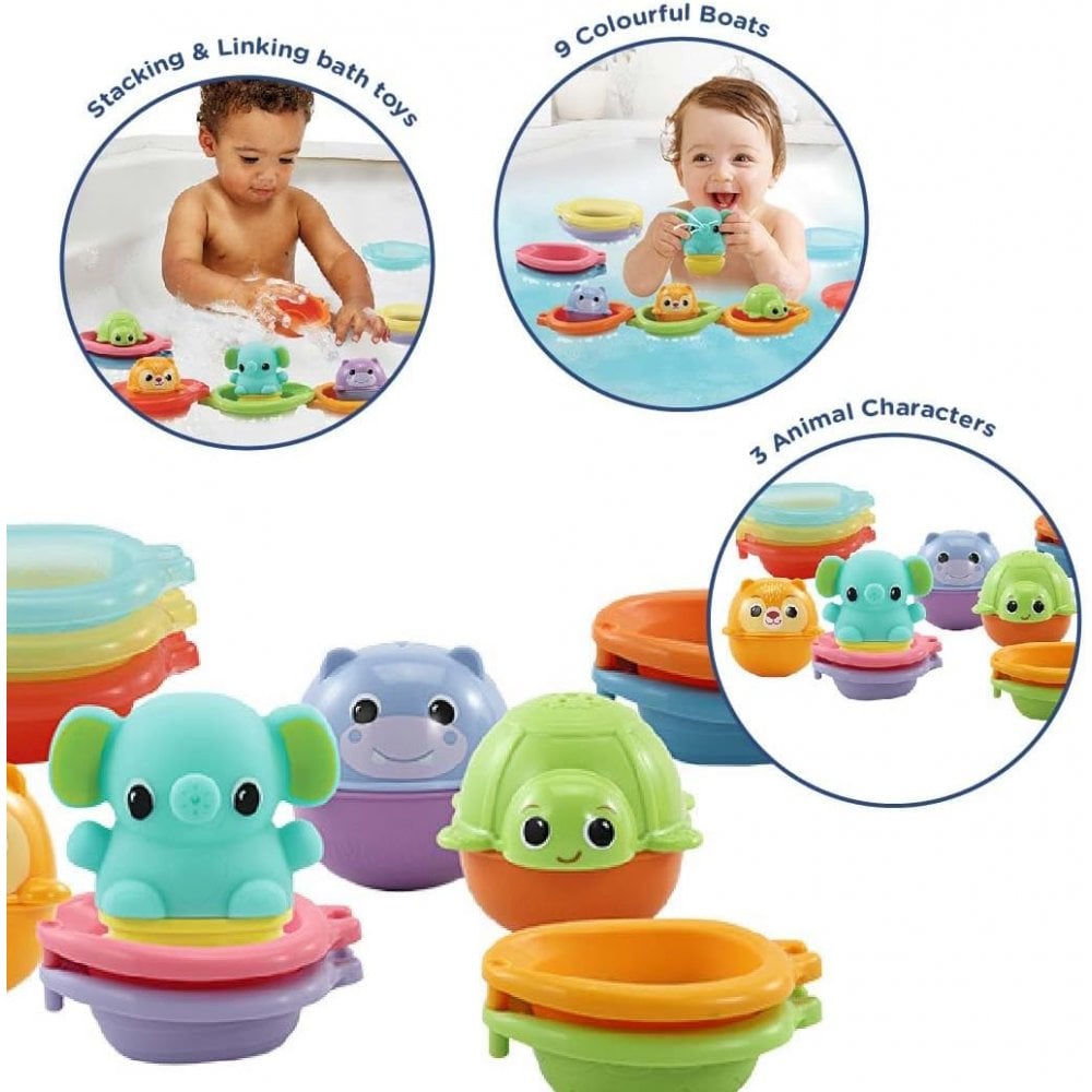 Stack & Splash Bathtime Boats