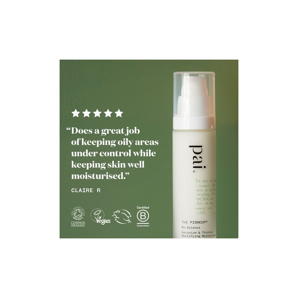 The Pioneer Mattifying Moisturiser for Oily or Combination Skin - 50ml