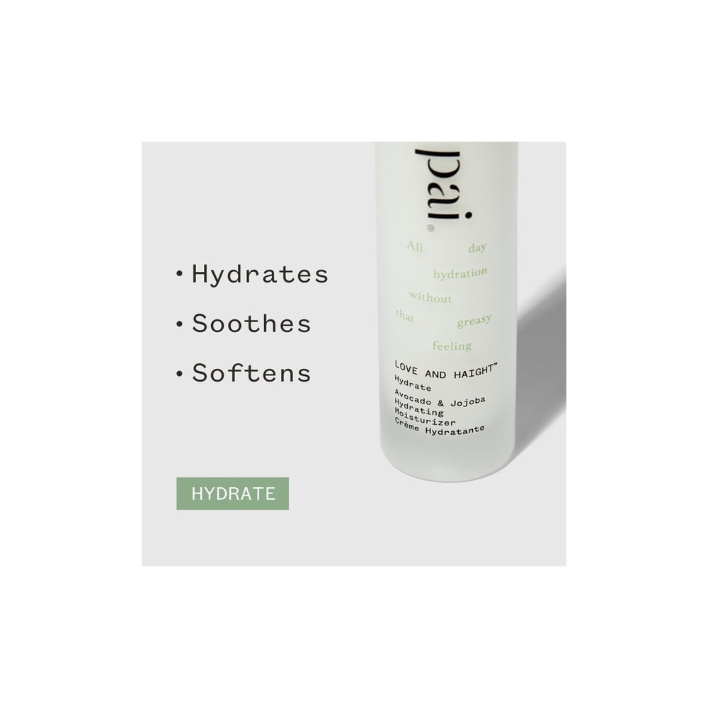 Love and Haight Avocado Hydrating Moisturiser for Dry & Dehydrated Skin - 50ml