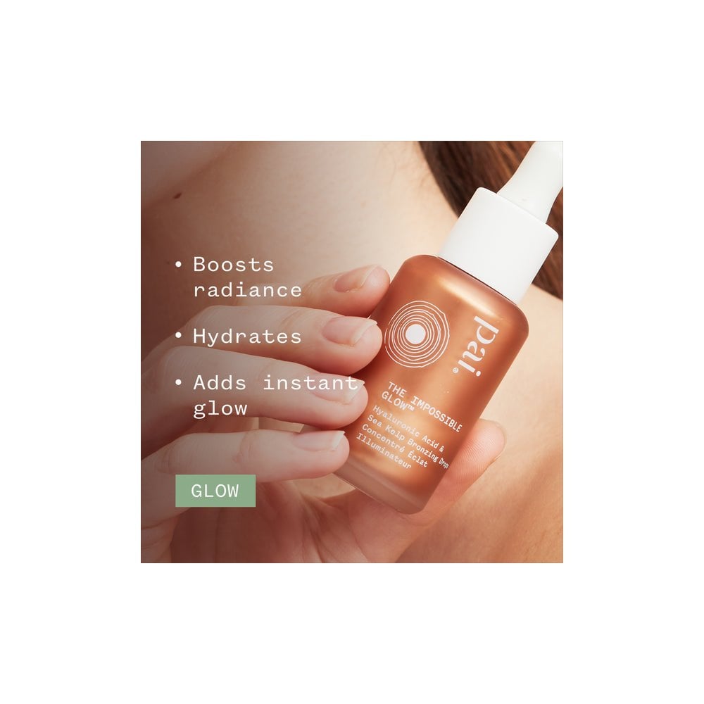 The Impossible Glow Bronze Hyaluronic Acid & Sea Kelp Glow Drops - 30ml