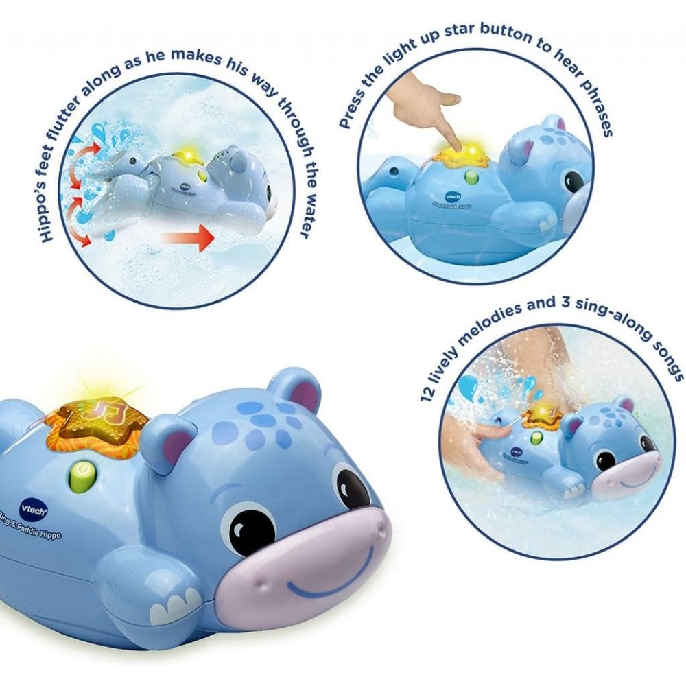 Sing & Paddle Hippo