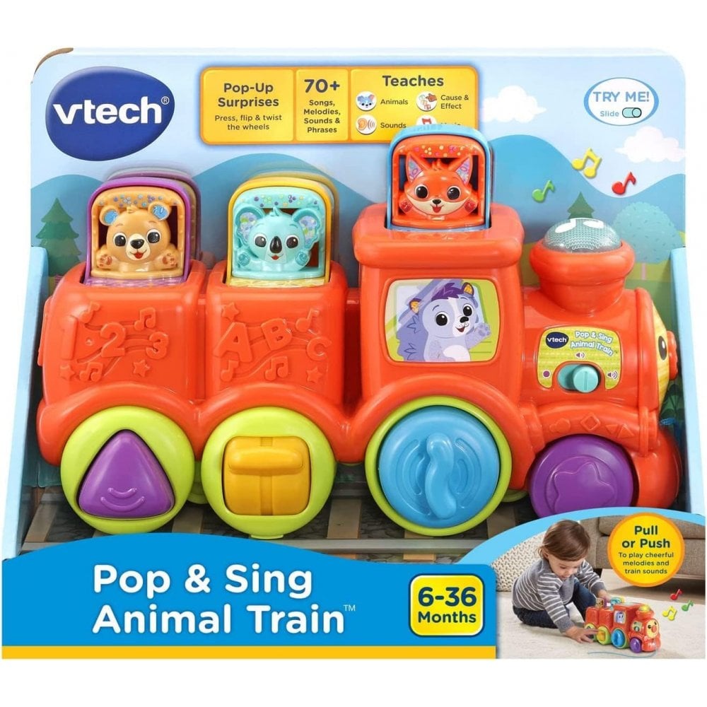Pop & Sing Animal Train