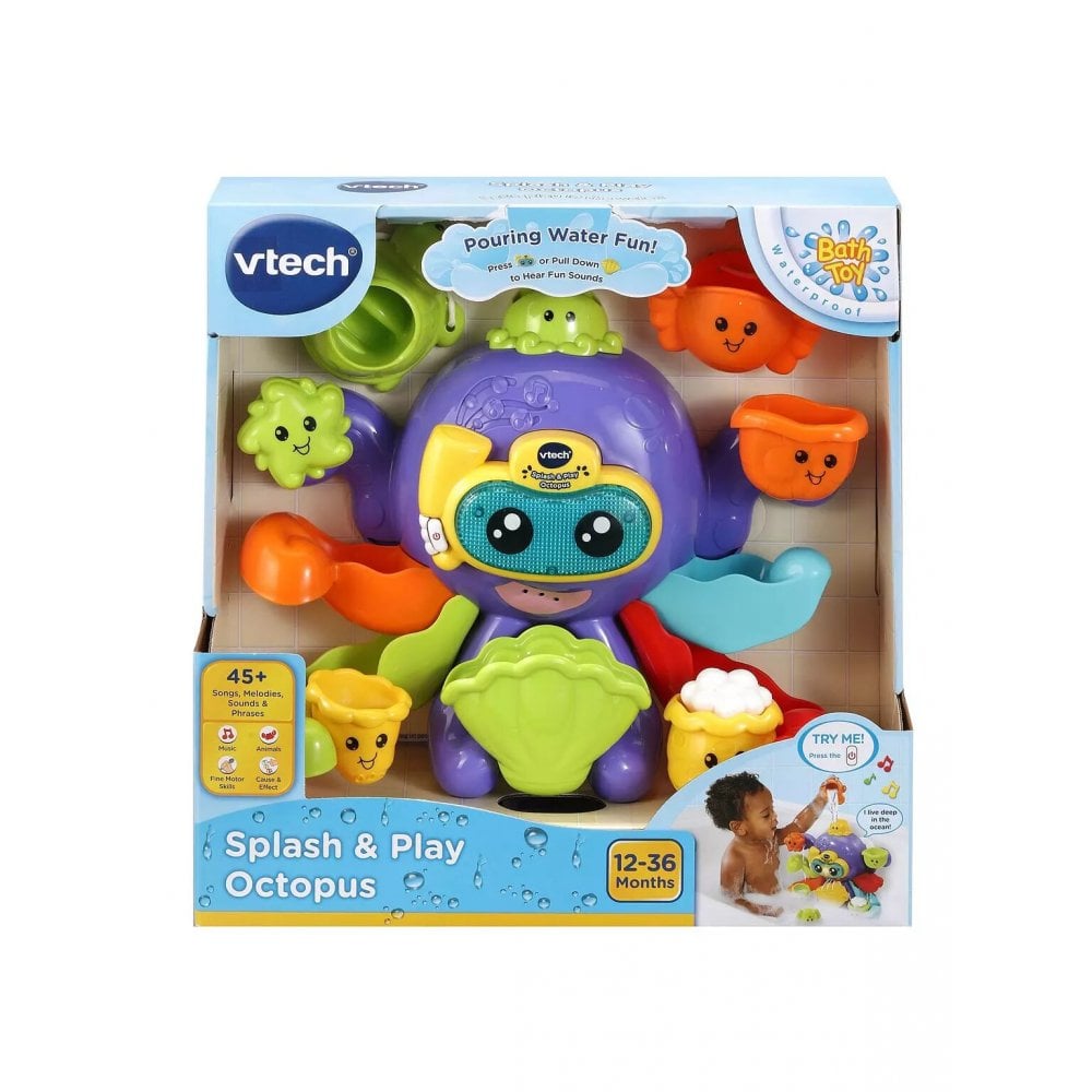 Bath Toys: Splash & Play Octopus