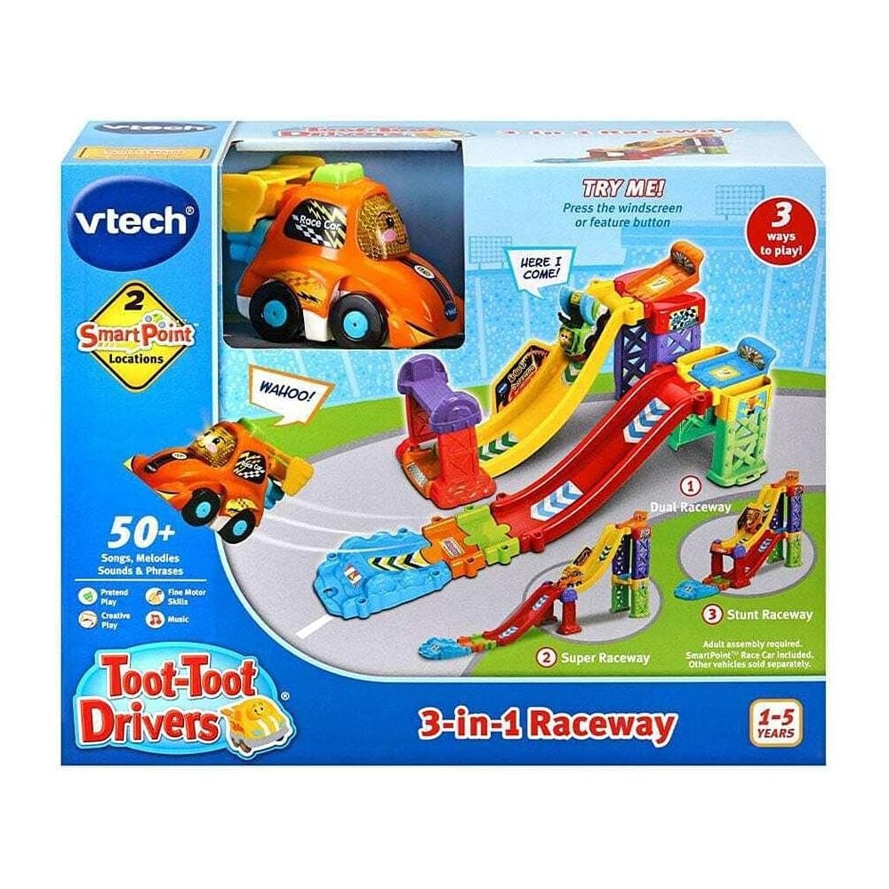 Toot-Toot Drivers® 3-in-1 Raceway