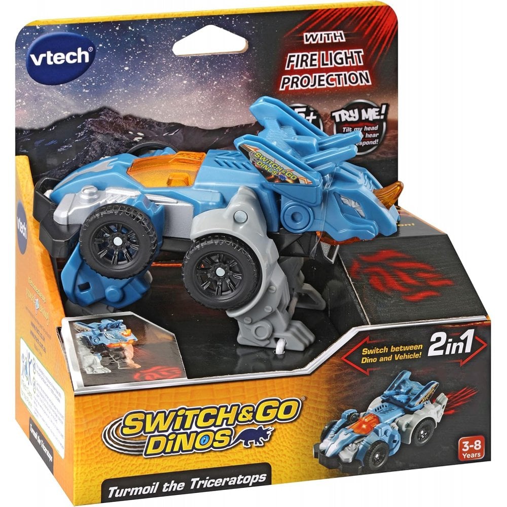 Switch & Go Dinos® Turmoil the Triceratops