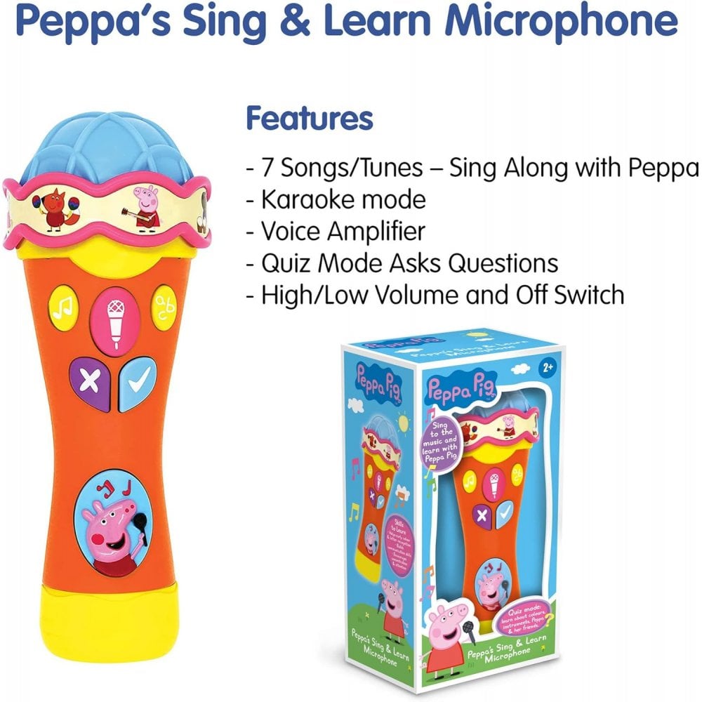 Peppa Pigs Singalong & Learn Microphone