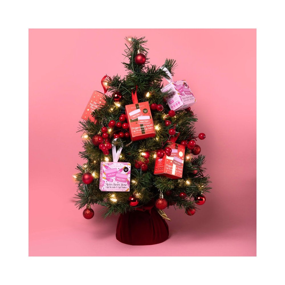 Merry Berry Rose Lip Treatment Ornament Gift Set
