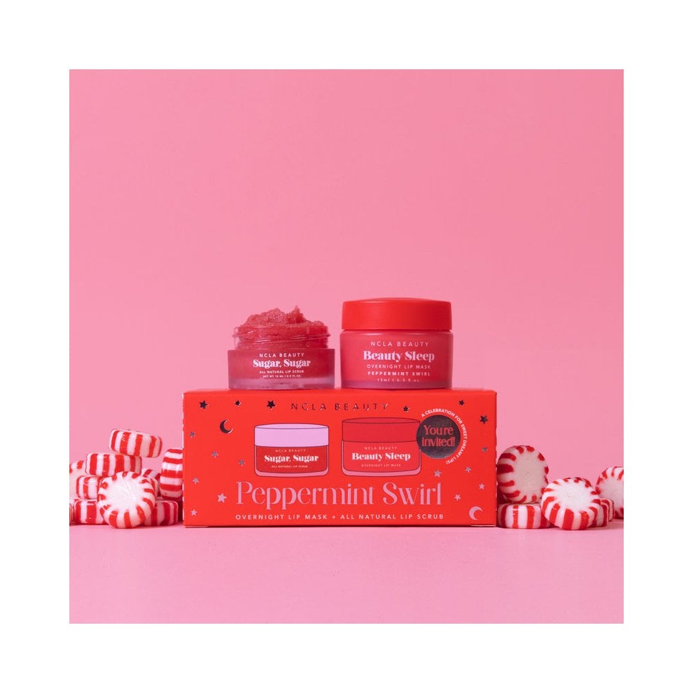 Slumber Party Lip Treatment Gift Set - Peppermint Swirl
