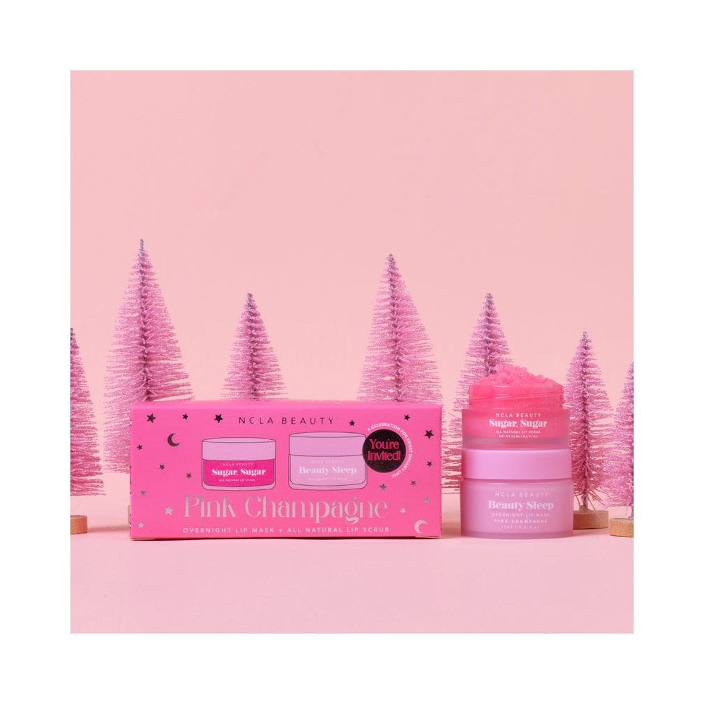 Slumber Party Lip Treatment Gift Set - Pink Champagne