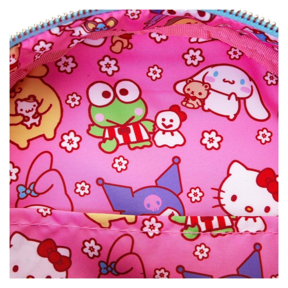 Sanrio Hello Kitty & Tiny Chum Bear Sherpa Mini Backpack