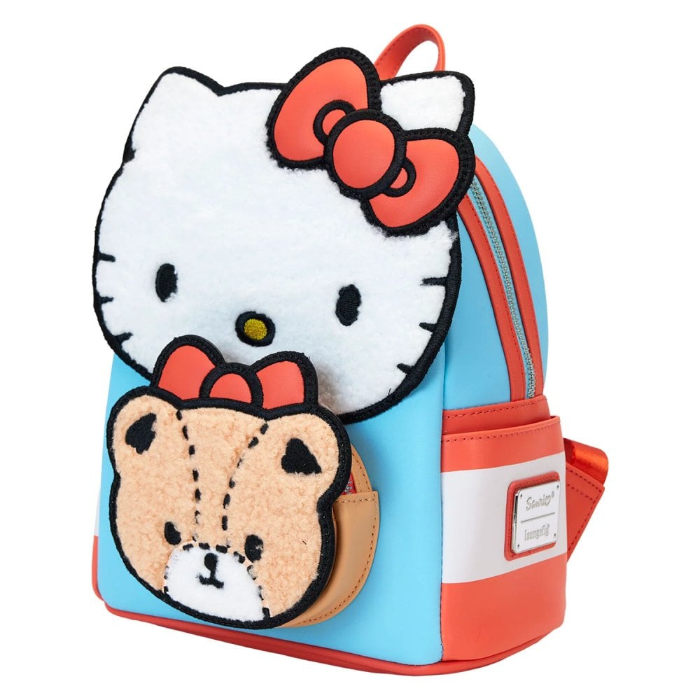 Sanrio Hello Kitty & Tiny Chum Bear Sherpa Mini Backpack
