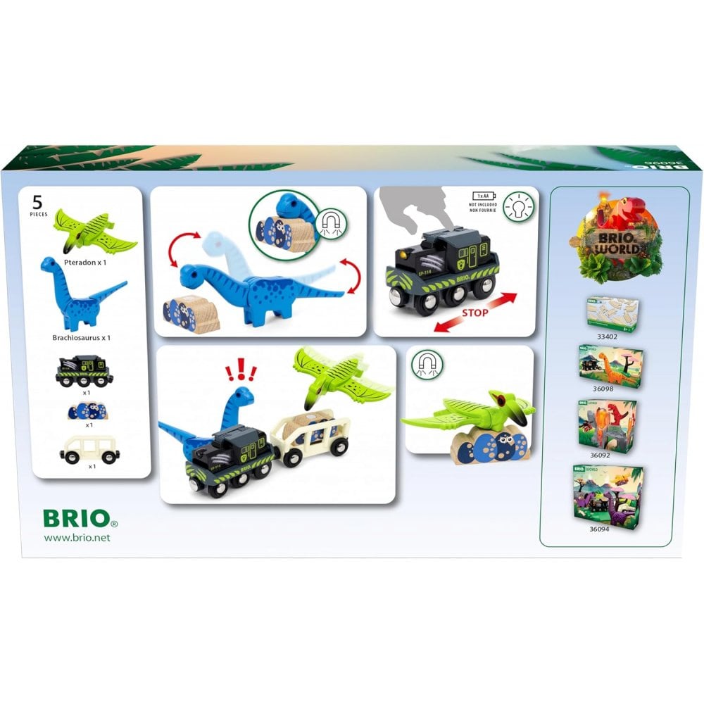 Dinosaur Battery Train