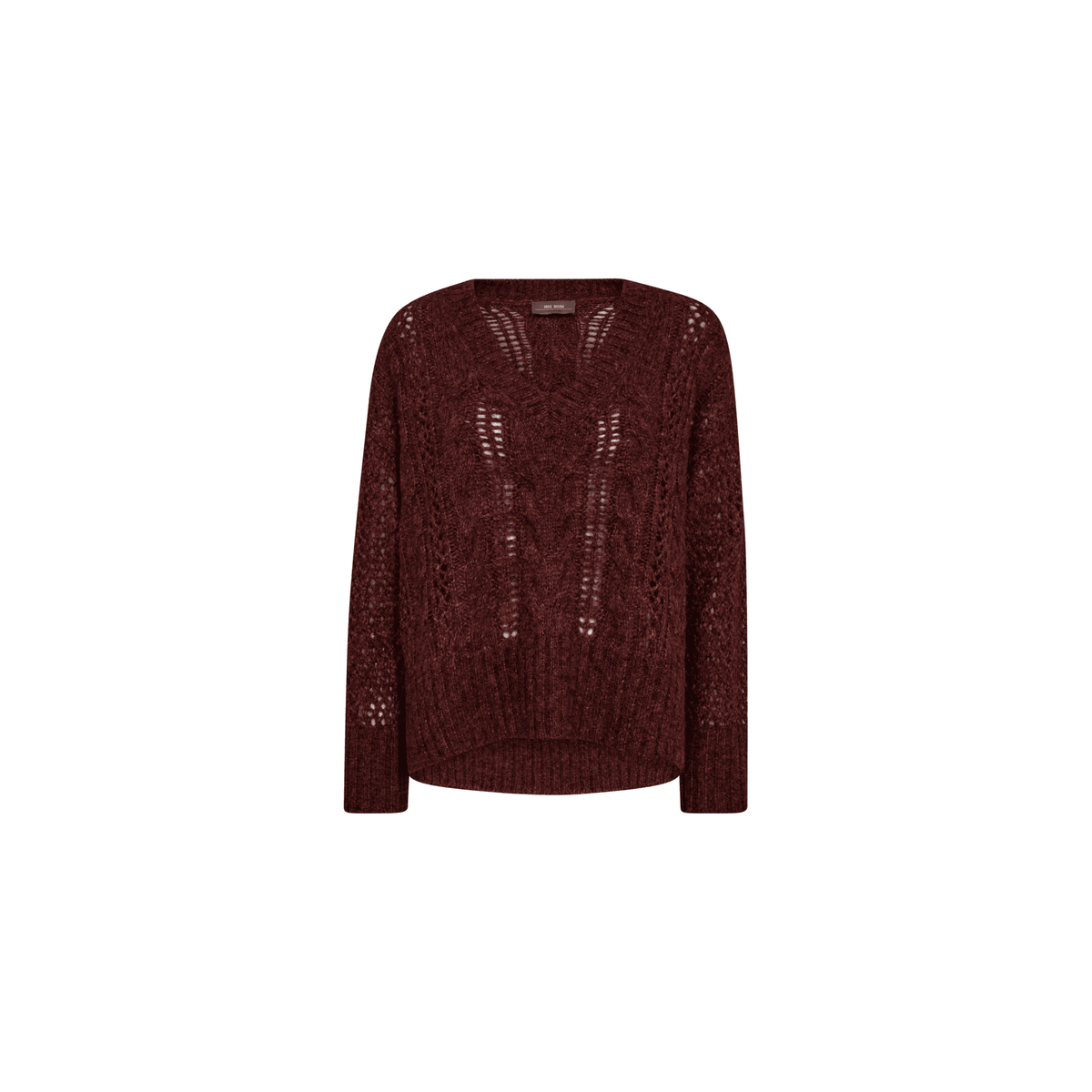MMWelma Cable V-Neck Knit