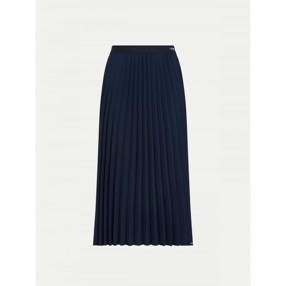 Pleated Midi Skirt