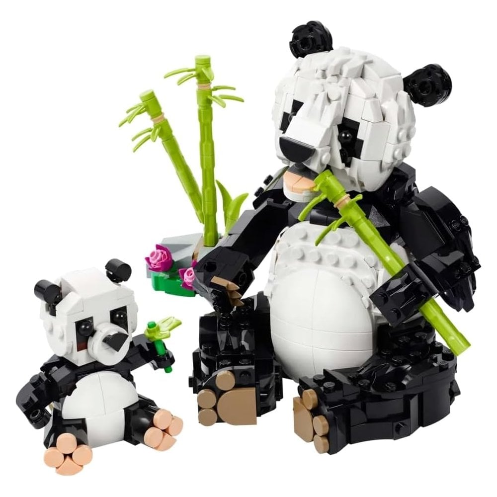 Wild Animals: Panda Family