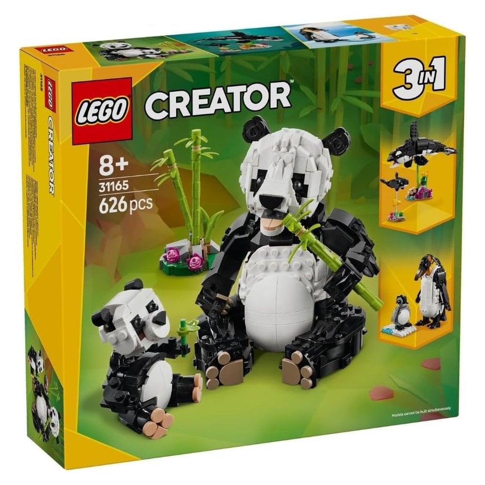 Wild Animals: Panda Family