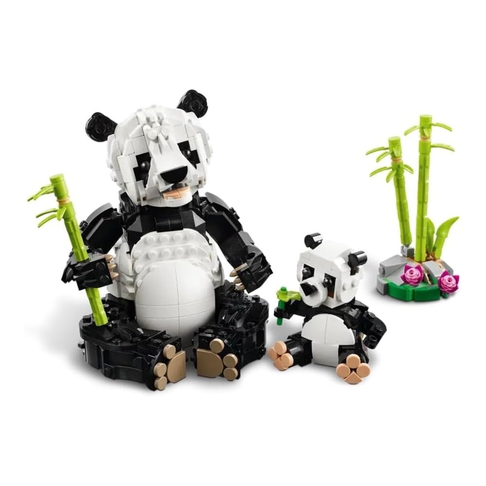 Wild Animals: Panda Family