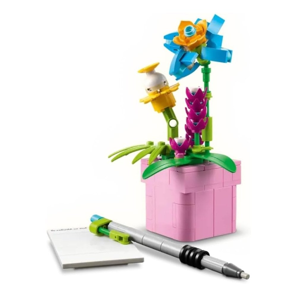 Typewriter with Flowers