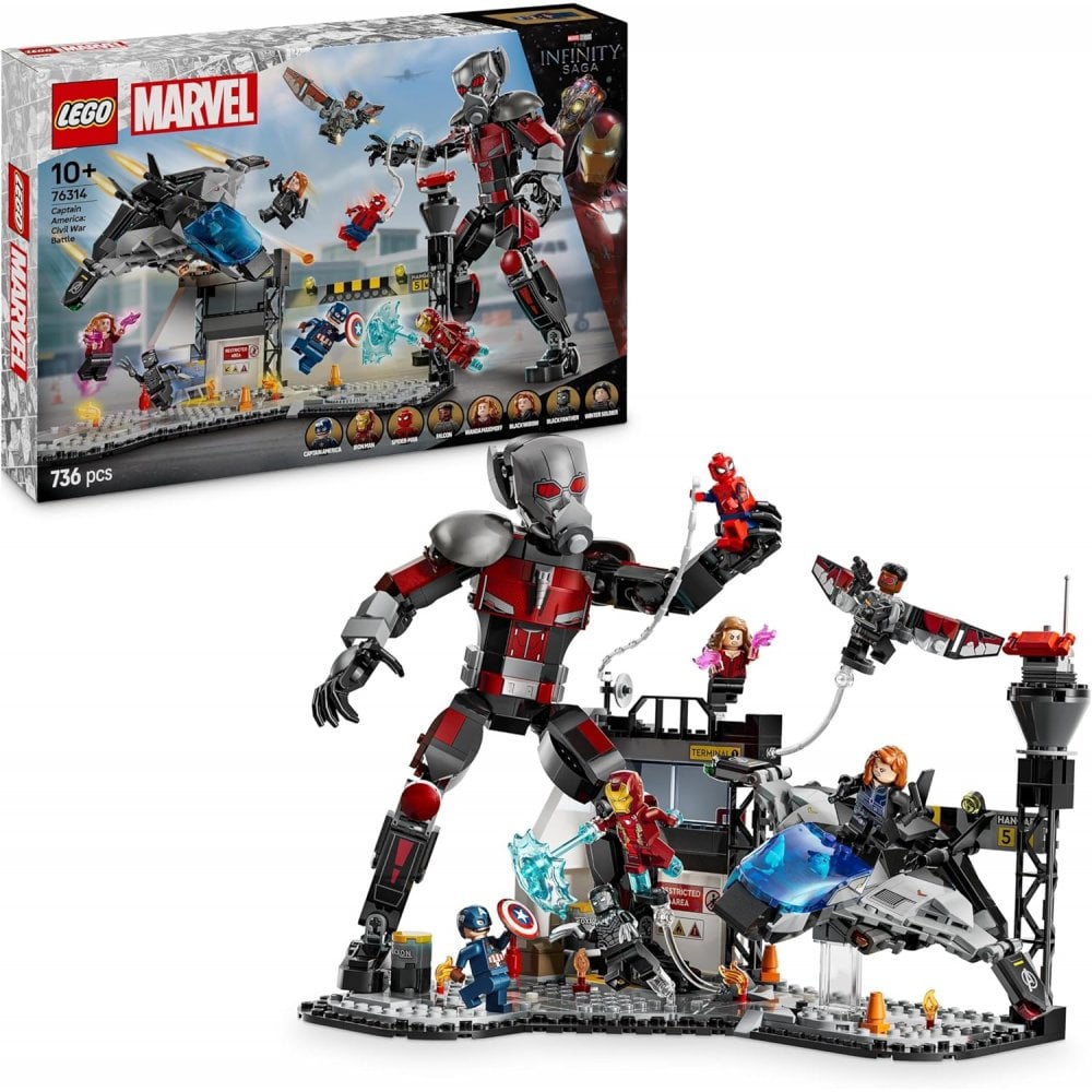 Captain America: Civil War Action Battle