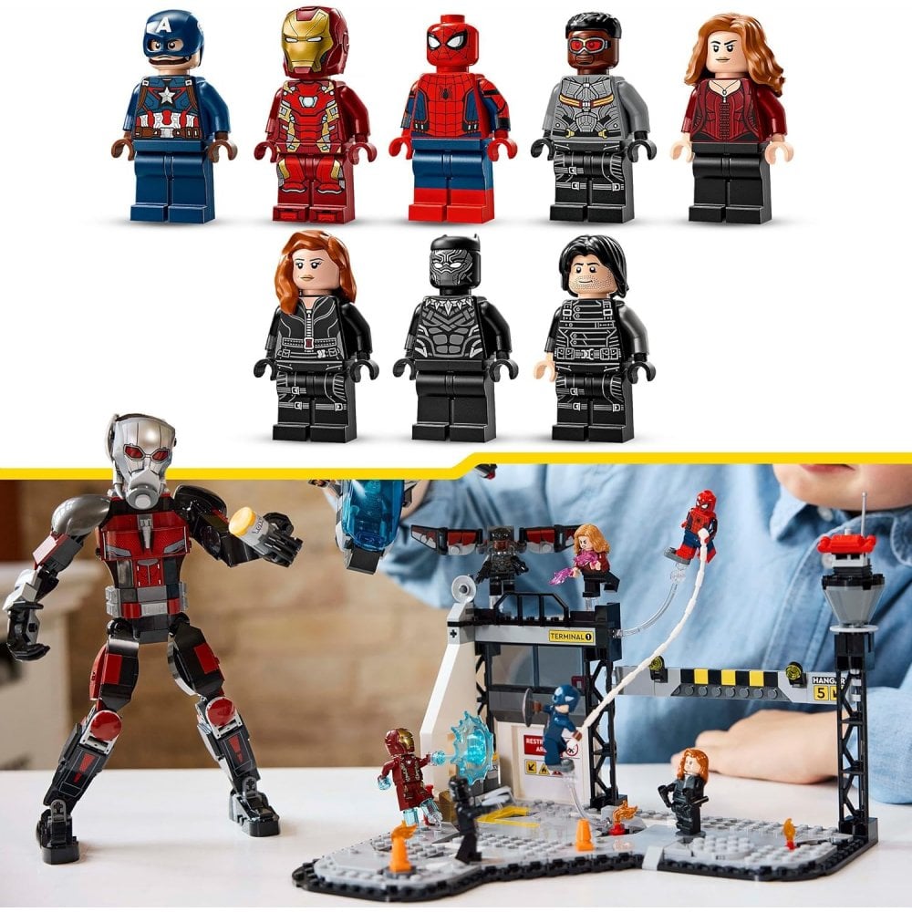 Captain America: Civil War Action Battle