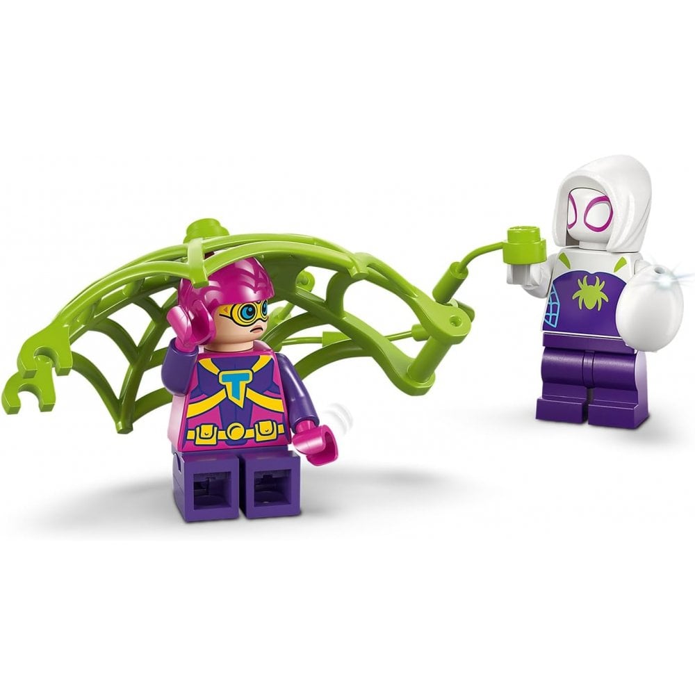 Spidey and Gobbys Raptor Battle at Tree