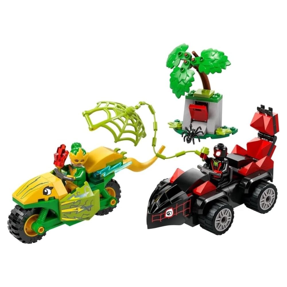 Spin and Electro Dinosaur Vehicle Chase