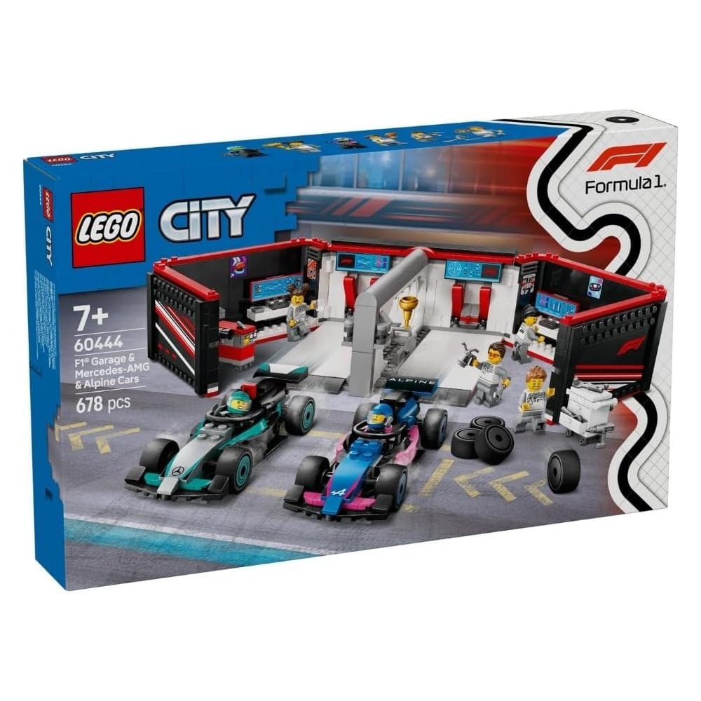 F1® Garage & Mercedes-AMG & Alpine Cars