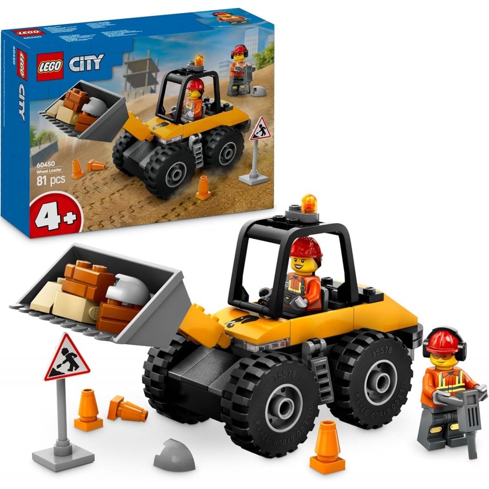 Yellow Construction Wheel Loader