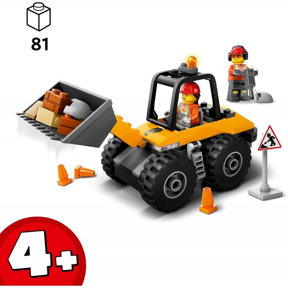 Yellow Construction Wheel Loader